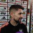 Jorginho, do Flamengo, comemora pausa para a Data Fifa