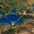 A "linha de visão" mais longa de todo o planeta: uma fotografia real da Turquia vista a 500 quilômetros do Cáucaso