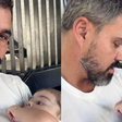 Filha de Juliano Cazarré recebe alta após 22 dias internada e volta para casa
