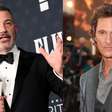 Jimmy Kimmel relembra momento inusitado com Matthew McConaughey no Emmy: 'Seu pênis está para fora?'