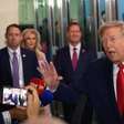 Trump alfineta CNN ao ver repórter da emissora em sua chegada à Assembleia da ONU: 'Não deveriam estar aqui'