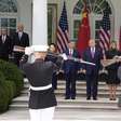 Em tom conciliador, Trump recebe Xi Jinping na Casa Branca e exalta 'grande amizade'