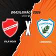 Vila Nova x Londrina: onde assistir, escalações e arbitragem