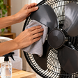 A hélice do ventilador pode acumular sujeira de um jeito que reduz o desempenho do aparelho