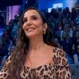 Famoso se joga para Ivete Sangalo ao vivo no 'Domingão': 'Uma deusa'