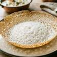 Sem fermento e sem bicarbonato: água de coco fermentada e banana deixam o appam macio e fofinho