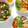 Salada proteica para a semana: prepare tudo de uma vez