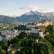Domos, torres e uma enorme fortaleza diante das montanhas dos Alpes: a cidade austríaca governada durante séculos por príncipes-arcebispos, transformada por arquitetos italianos e ligada para sempre ao nome de Mozart