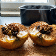 Maçã na air fryer recheada: sobremesa fácil, cremosa e pronta em minutos