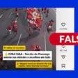 Vídeo não mostra torcida do Flamengo protestando contra Lula, e sim chegando ao Maracanã para jogo