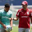 Palmeiras aprimora finalizações e cruzamentos de olho no Bahia