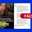 É falso que Lula lidere as pesquisas nos dez Estados mais pobres do País
