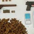 Jabotão: Polícia Militar apreende drogas, armas e munições com dois irmãos em Piedade