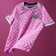 Santos lança camisa especial para a campanha do Outubro Rosa