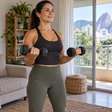 Com apenas 5 exercícios e um par de halteres, você pode fortalecer os braços sem precisar de equipamentos complicados