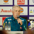 Carlo Ancelotti confirma escalação e tira peso do amistoso com a Índia