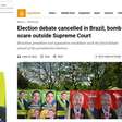 'Caos', 'táticas sujas' e 'interferência indevida': imprensa internacional repercute cancelamento de debate da Globo
