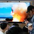 Coreia do Norte testa míssil balístico após nova tensão com Seul