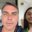 Flávio mostra desenho que ganhou da irmã, filha de Bolsonaro, e gera repercussão
