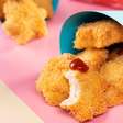 Receita de nuggets caseiros recheados e crocantes