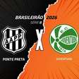 Ponte Preta x Juventude: onde assistir, escalações e arbitragem