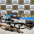 Cerco de 7 horas no RS: Brigada Militar resgata reféns e aprende arsenal com 13 mil munições