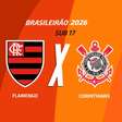 Flamengo x Corinthians: onde assistir, escalações e arbitragem