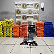 Brigada Militar apreende mais de meia tonelada de maconha em apenas quatro horas no RS
