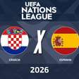Croácia x Espanha, AO VIVO, com a Voz do Esporte, às 15h