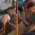 Bombeiro civil de folga salva criança de 1 ano após engasgo no Ceará