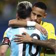 Neymar se declara a Messi antes do último jogo pela Argentina
