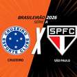 Cruzeiro x São Paulo: onde assistir, escalações e arbitragem
