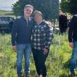 Luciano Huck grava quadro em São Gabriel e entrega prêmio de R$ 1 milhão a moradora