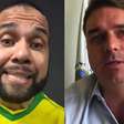 Daniel Alves diz ter ouvido mensagem sobrenatural sobre Flávio Bolsonaro: 'Seu nome'