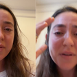 Atriz Valentina Bandeira vai às lágrimas ao comentar eleições e cenário do RJ: 'Estou com ódio'