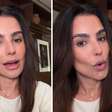Cíntia Chagas afirma que não deixa passar erros gramaticais: 'Corrijo até na hora H'