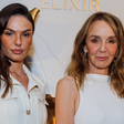 Isis Valverde e atriz francesa de 'Emily em Paris' vestem looks brancos para evento de beleza
