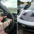 Porsche é apreendido após dono postar vídeos a 300km/h e com filha no colo em rodovias de SP