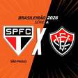 São Paulo x Vitória, AO VIVO, com a Voz do Esporte, às 19h30