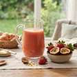 Suco de maracujá com morango: refrescante, natural e fácil de fazer
