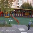 Homem escapa por pouco de ataque de drone russo perto de Kiev, capital da Ucrânia