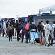 Último acampamento de migrantes de Ceuta é desmontado antes de visita do rei da Espanha