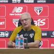 Dorival solta o verbo na coletiva do São Paulo