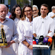 Lula celebra Dia de Nossa Senhora no Alvorada; Flávio vai à Catedral de Brasília