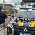 Motorista é flagrado com sete pistolas durante abordagem em Fontoura Xavier