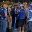 Organizada do Cruzeiro protesta após derrota para o Bragantino