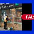 Imagem de trabalhadora limpando pichação em metrô na Paulista foi criada com inteligência artificial