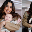 Lauana Prado mostra rosto do filho pela primeira vez e emociona ao falar sobre maternidade