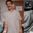 Léo Ortiz, zagueiro do Flamengo, e influencer Maitê Lo Sardo comemoram nascimento da filha Serena