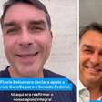 Flávio Bolsonaro fez campanha e elogiou deputado preso em operação da PF no RJ